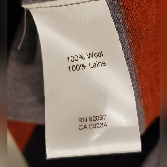 Nominee Wool Grey Polo Shirt US Small - Made in Italy - Picture 5 of 9